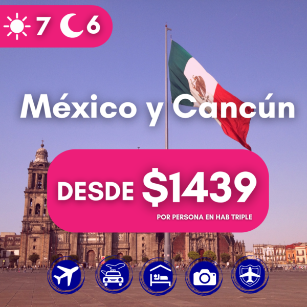 Paquete México-Cancún