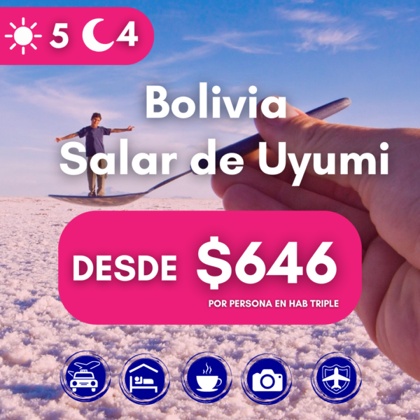 Paquete Bolivia-Salar de Uyumi